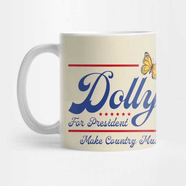 Dolly Parton 2024 For President by flataffex